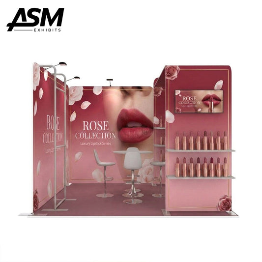Custom 10x10ft Exhibition Booth San Antonio TX – view 2