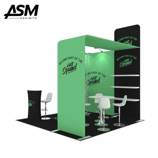 10x10ft Trade Show Booth San Jose CA – view 2