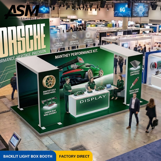 10x20ft ANEW Tension Backdrop Exhibition Display Booth – view 2