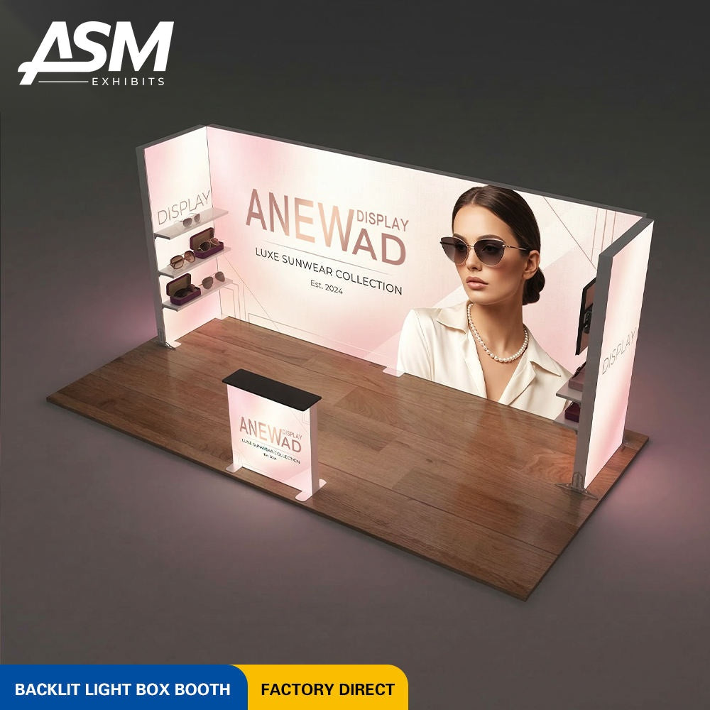 10x20ft (3x6m) AENW Waterproof Foldable Exhibition Booth – view 3