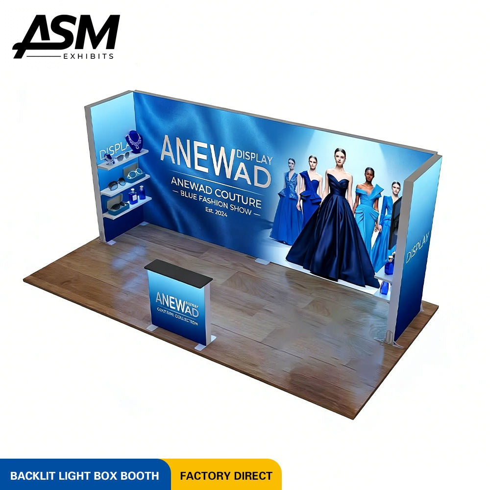 Custom 10x20ft (3x6m) Dye Sublimation Modular Display – view 3