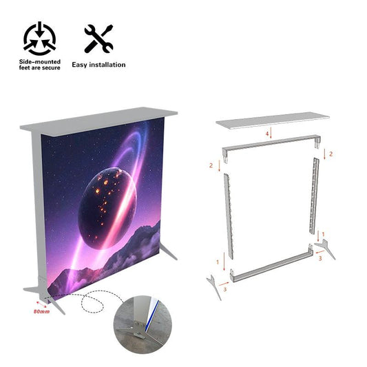 LED Jewelry Display Counter – Style 31 | ASM Exhibits – View 2
