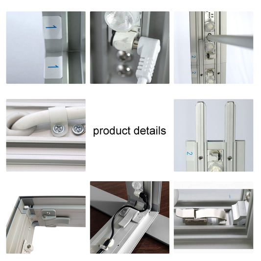 Large SEG LED Light Box 3x2.5m – Trade Show Backdrop – Style 025 – View 2
