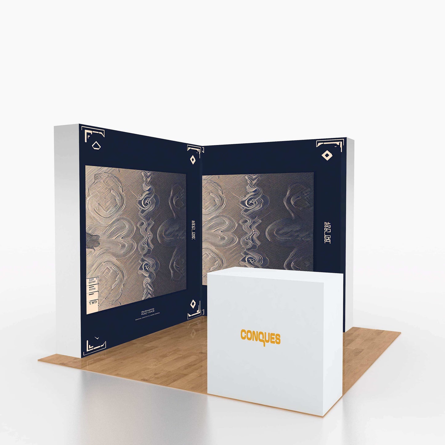 LED Backlit Retractable Aluminum Pop-Up Banner Stand – Trade Show Display – View 6