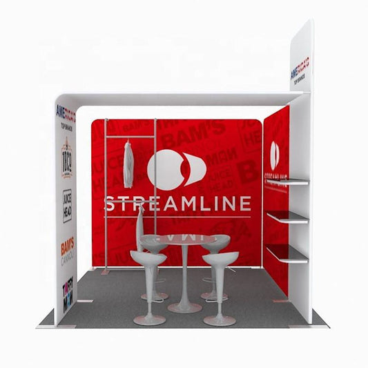 10x10ft (3x3m) Exhibition Booth – Style 042 | ASM Exhibits – View 2