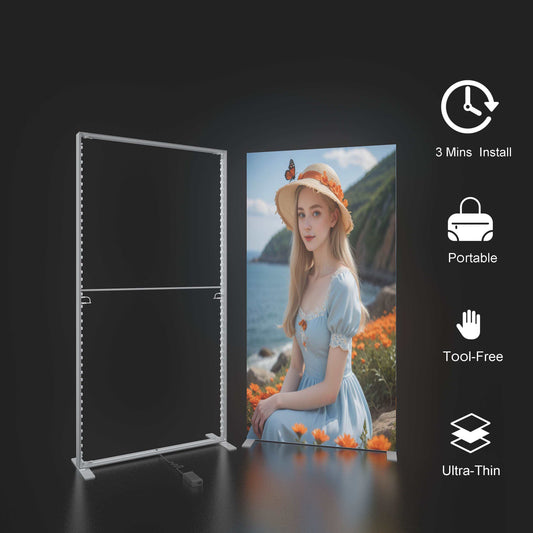 SEG LED Light Box – Portable Trade Show Display – Style 126 – View 2