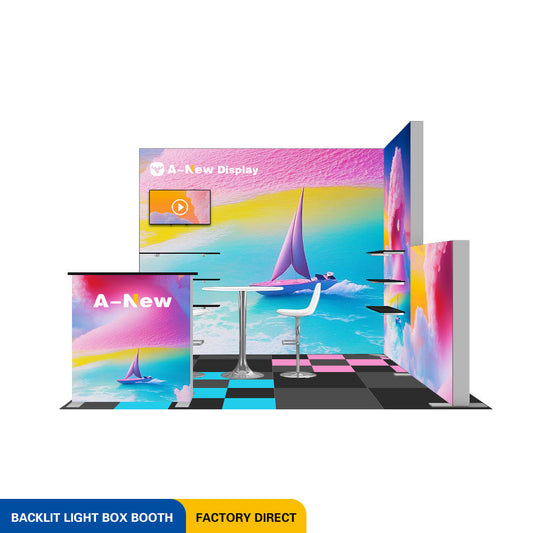 10x10ft (3x3m) Exhibition Booth – Style 007 | ASM Exhibits – View 2