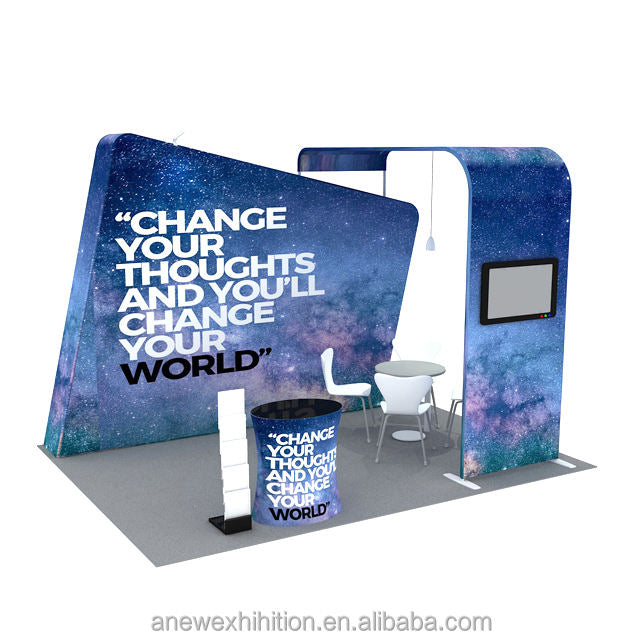 10x10ft (3x3m) Exhibition Booth – Style 080 | ASM Exhibits – View 6