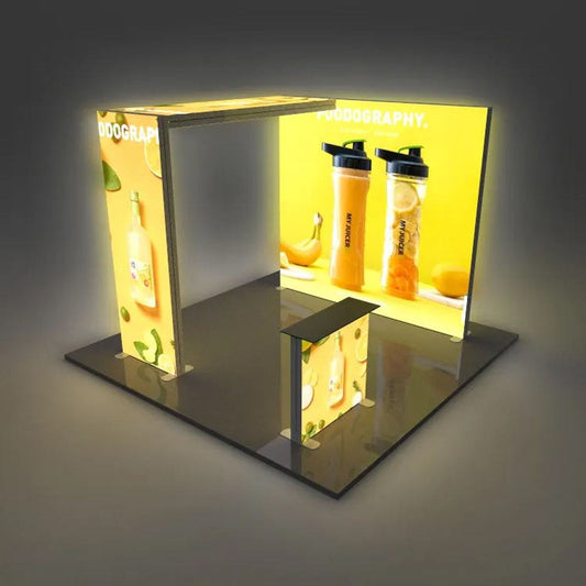 10x10ft (3x3m) Exhibition Booth – Style 048 | ASM Exhibits – View 2
