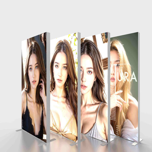 Large SEG LED Light Box 3x2.5m – Trade Show Backdrop – Style 082 – View 2