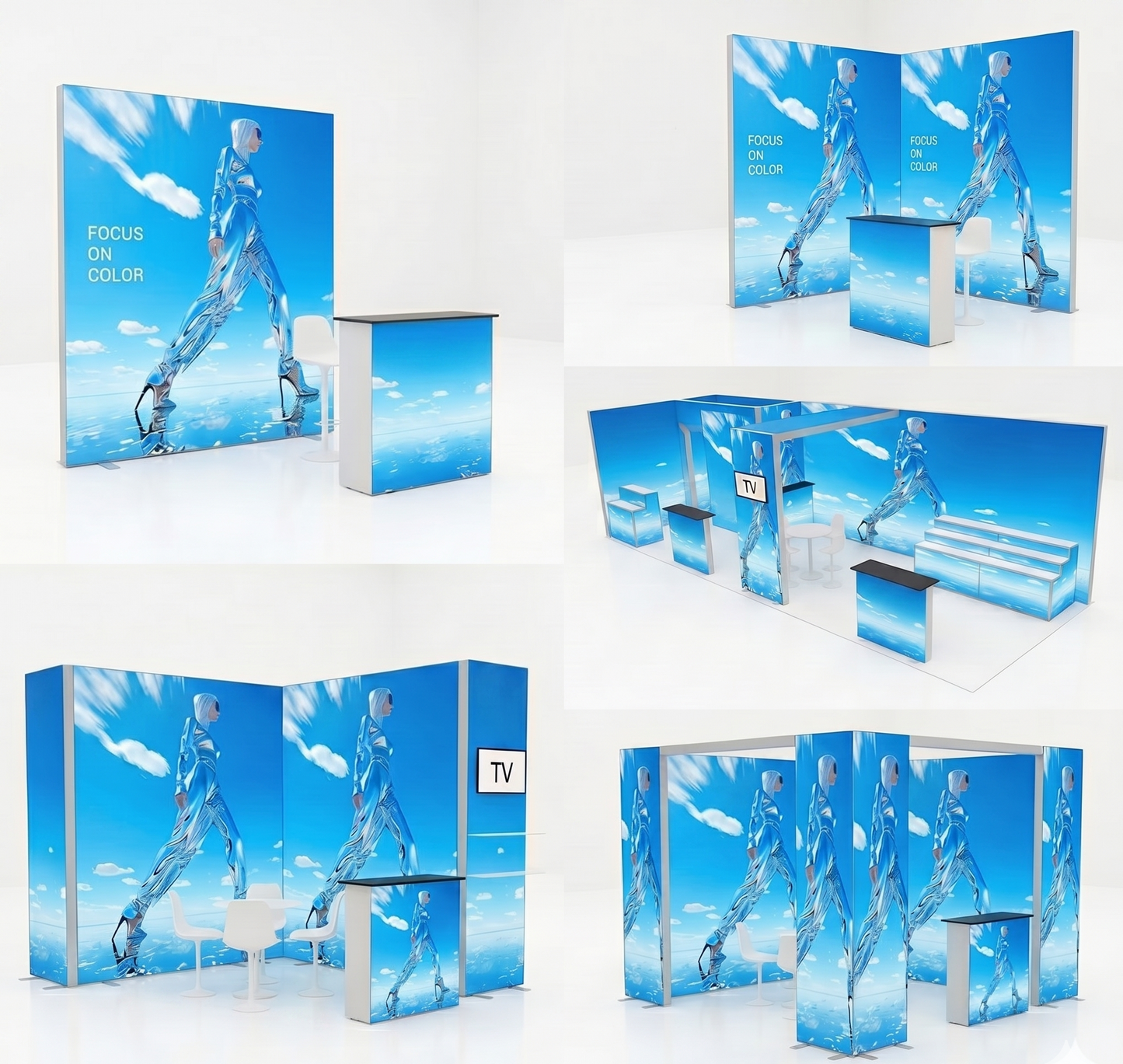 Tension Fabric LED Light Box Display | Tool-Free SEG Frame for Indoor Advertising