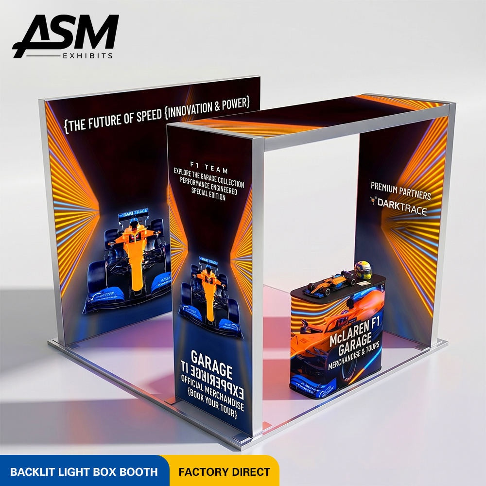 10x10ft Aluminum Frame Trade Show Display – view 1