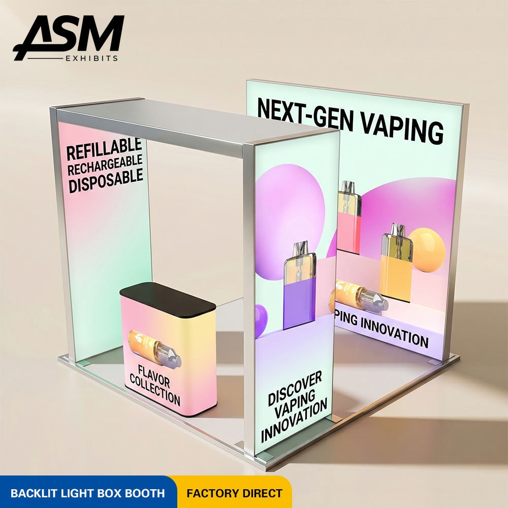 Custom 10x10ft Waterproof Exhibition Booth – view 1
