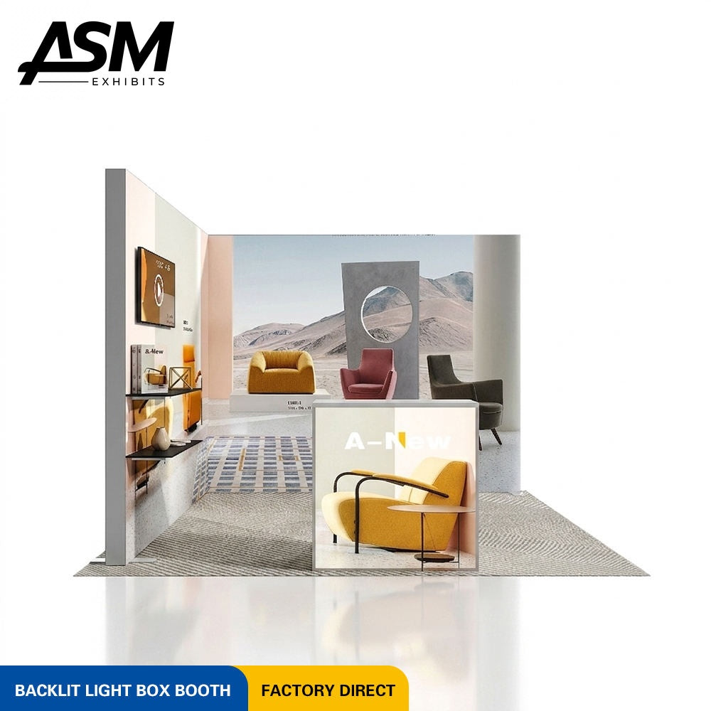 Custom 10x10ft Durable Aluminum Exhibition Stand – view 1