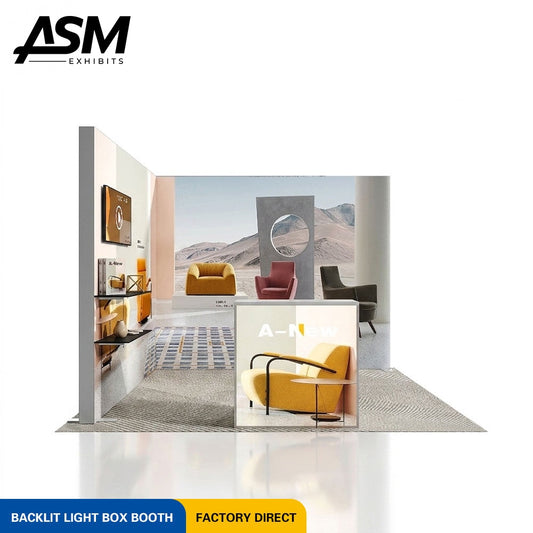 Custom 10x10ft Durable Aluminum Exhibition Stand – view 1