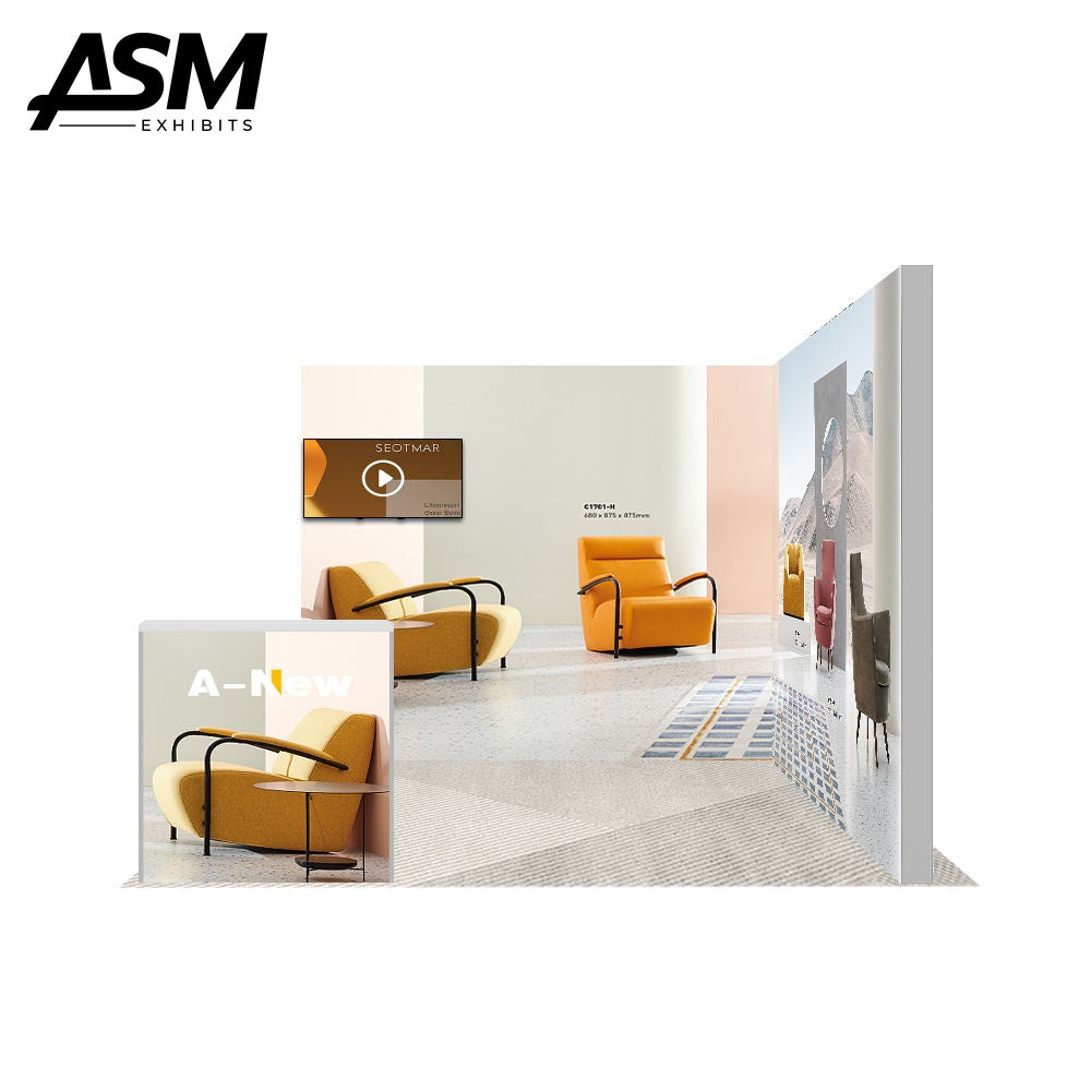Custom 10x10ft Durable Aluminum Exhibition Stand – view 3