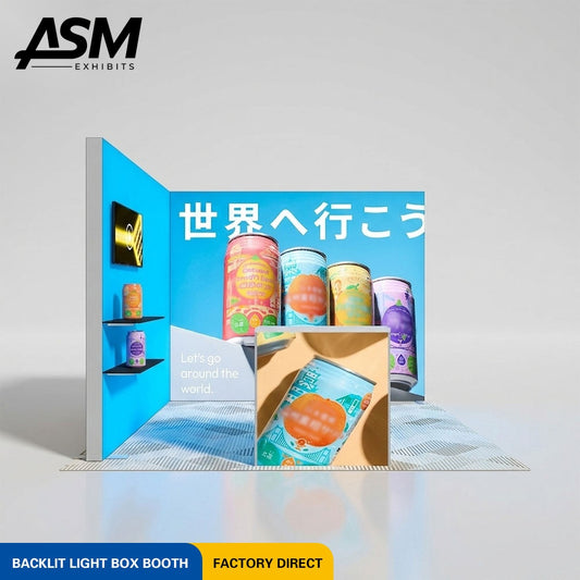 10x10ft Modular Aluminum Trade Show Exhibit – view 1