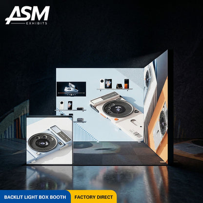 10x10ft Compact Modular Exhibition Display – view 1