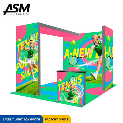 10x10ft Double Graphic Trade Show Exhibit – view 2