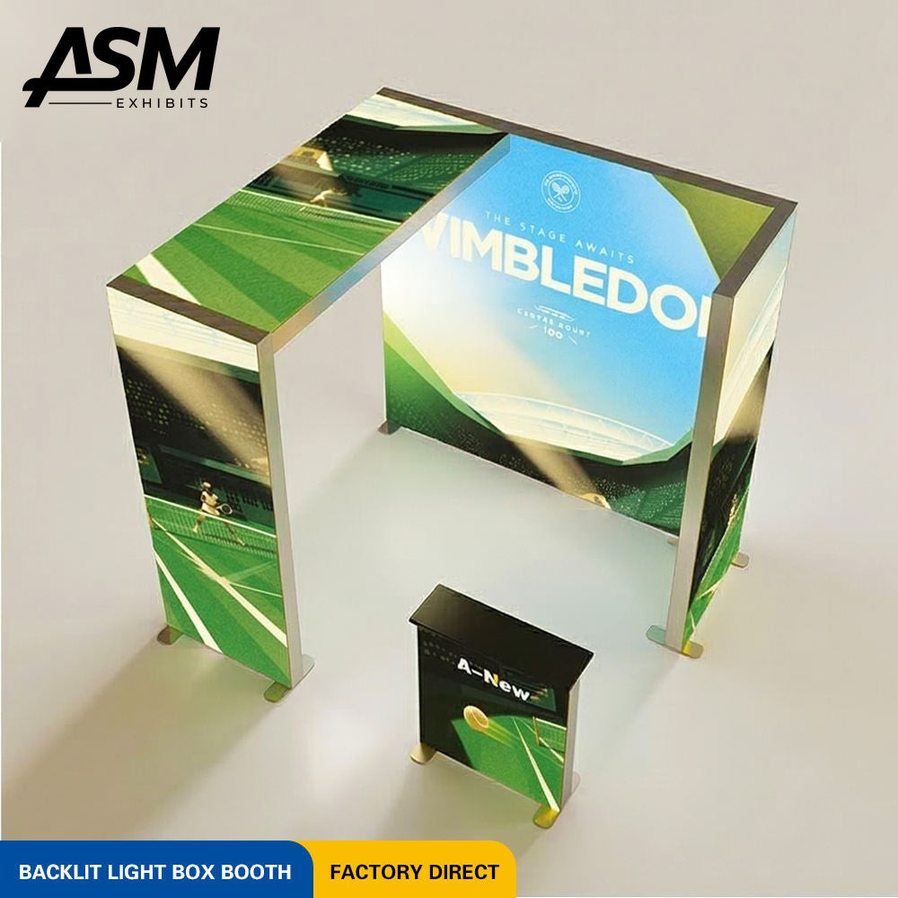 10x10ft Modular Wall Exhibition Display – view 1