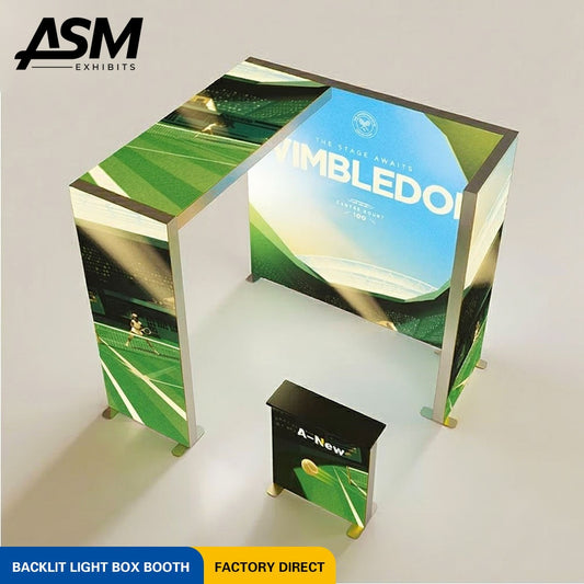 10x10ft Modular Wall Exhibition Display – view 1