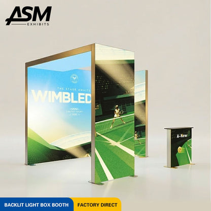 10x10ft Modular Wall Exhibition Display – view 2