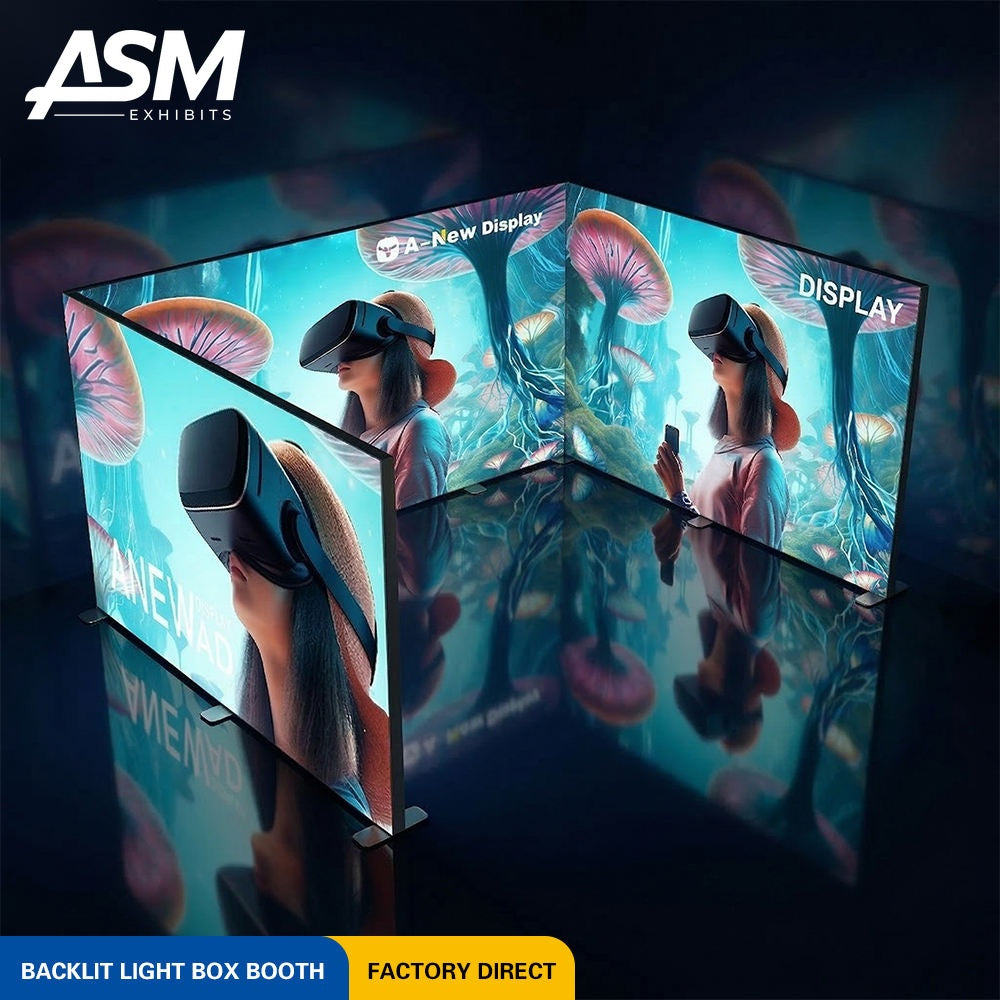 Custom 10x10ft Portable Exhibition Stand USA – view 1
