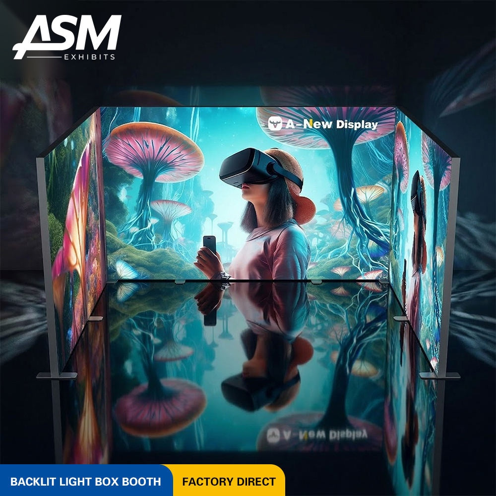 Custom 10x10ft Portable Exhibition Stand USA – view 2