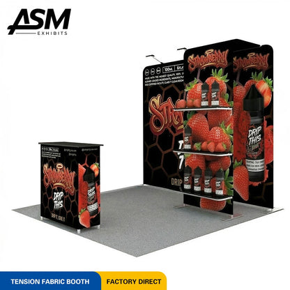 10x10ft Pop Up Exhibition Display Stand – view 3