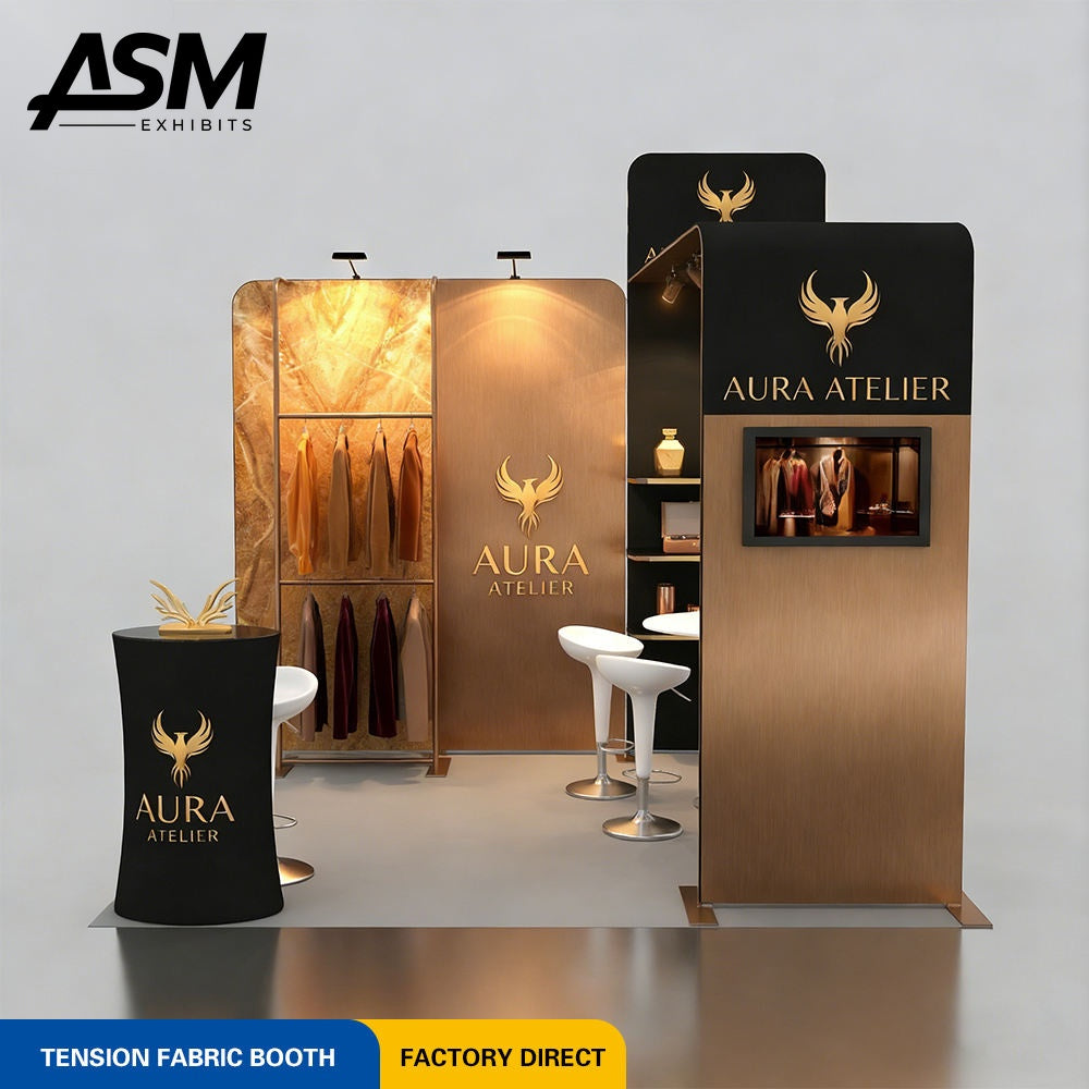 Custom 10x10ft Retail Pop Up Exhibition Booth – view 2