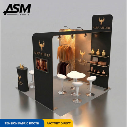 Custom 10x10ft Retail Pop Up Exhibition Booth – view 3