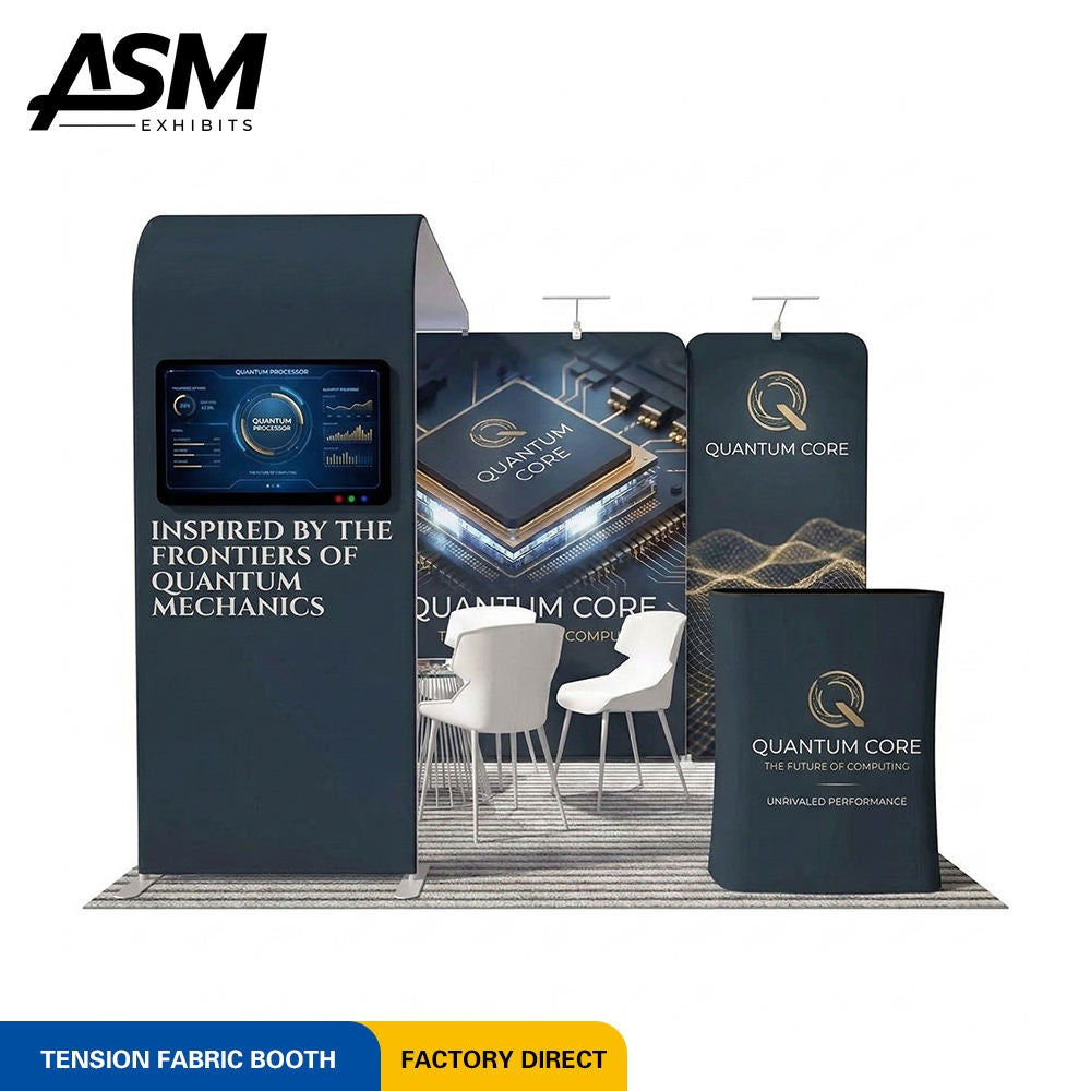 10x10ft Industry Conference Trade Show Display – view 1