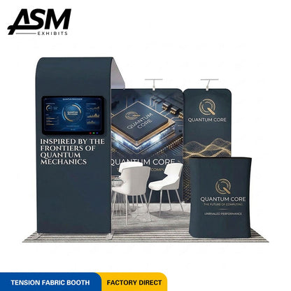 10x10ft Industry Conference Trade Show Display – view 1