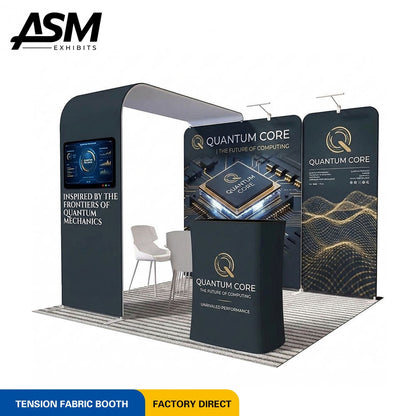 10x10ft Industry Conference Trade Show Display – view 2