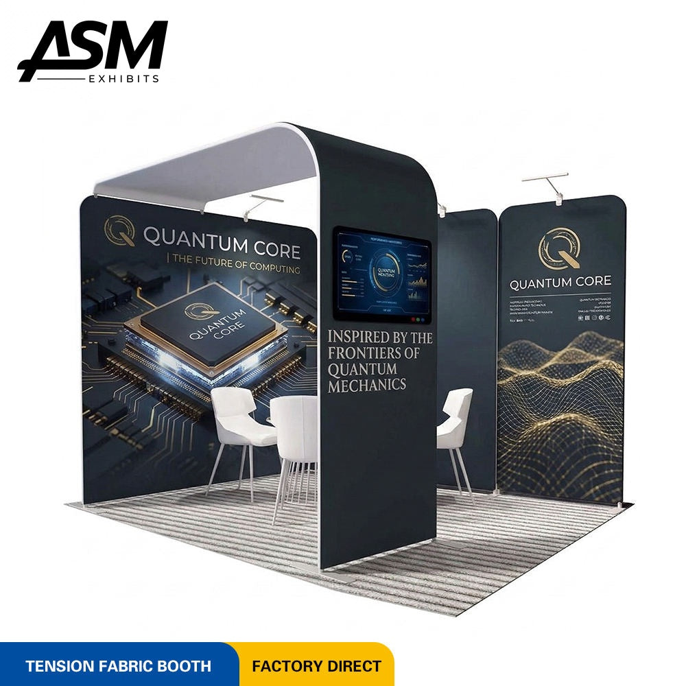 10x10ft Industry Conference Trade Show Display – view 3