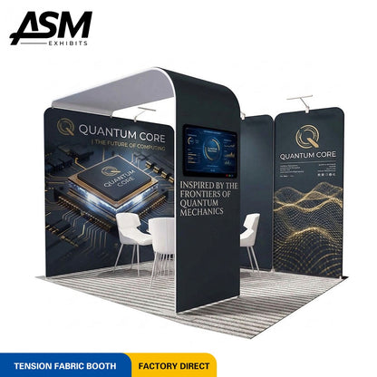 10x10ft Industry Conference Trade Show Display – view 3