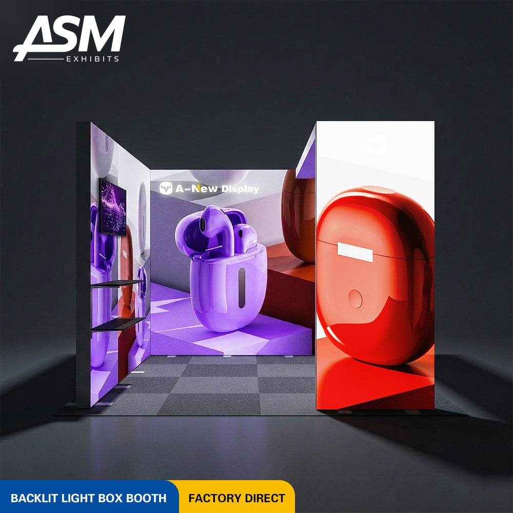Custom 10x10ft High Resolution Print Booth – view 1