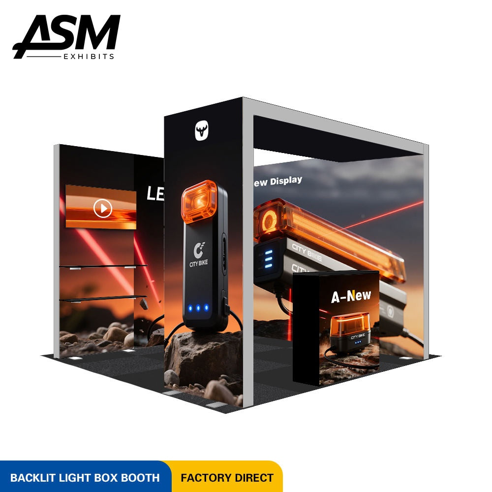 10x10ft Rust Resistant Aluminum Exhibit Booth – view 2