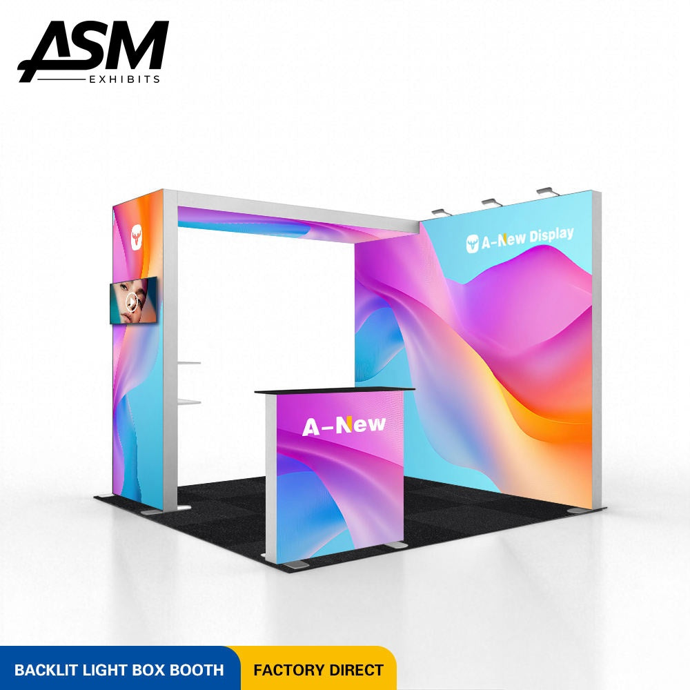 Custom 10x10ft Replacement Graphic Booth – view 3