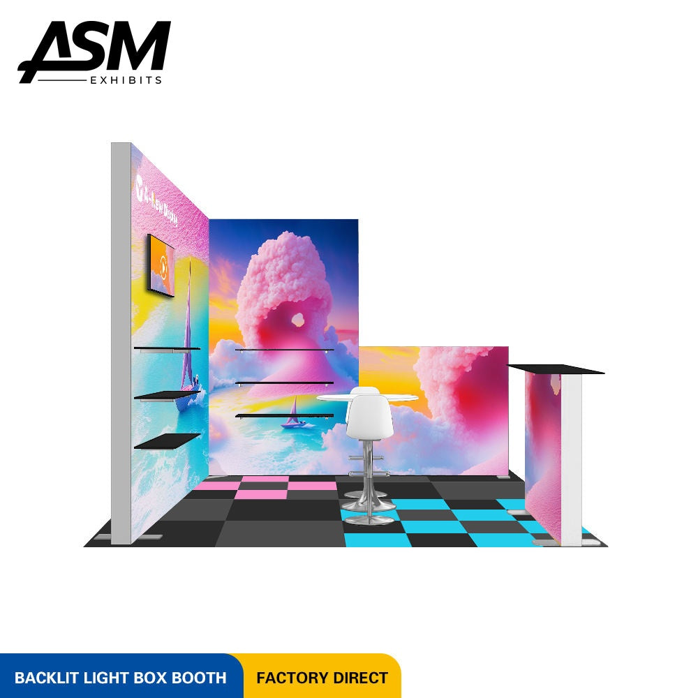 Custom 10x10ft Exhibition Booth New York – view 3