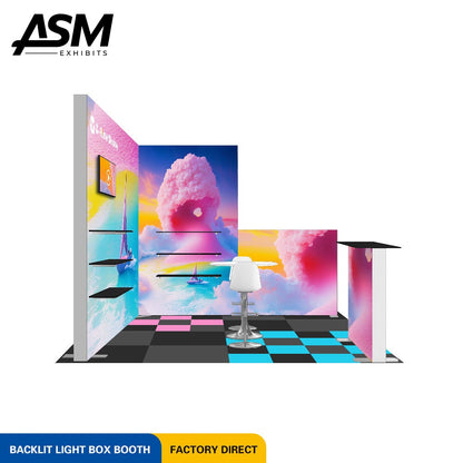 Custom 10x10ft Exhibition Booth New York – view 3
