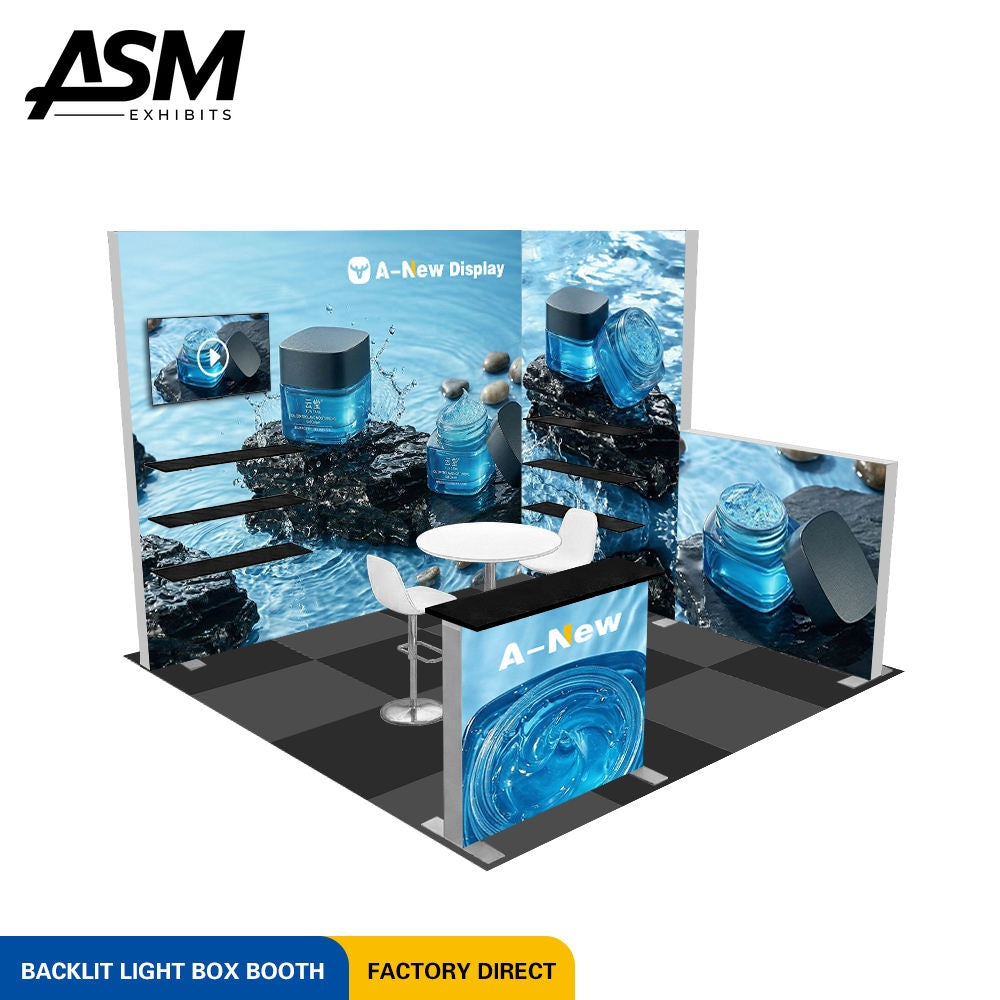 Custom 10x10ft Exhibition Booth Los Angeles – view 2