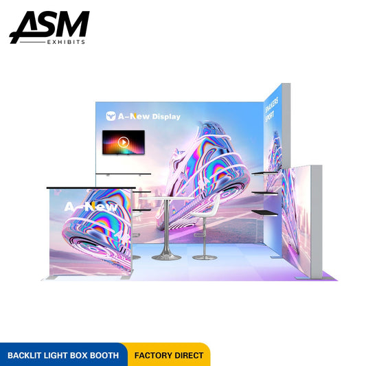 Custom 10x10ft Exhibition Booth Atlanta GA – view 2