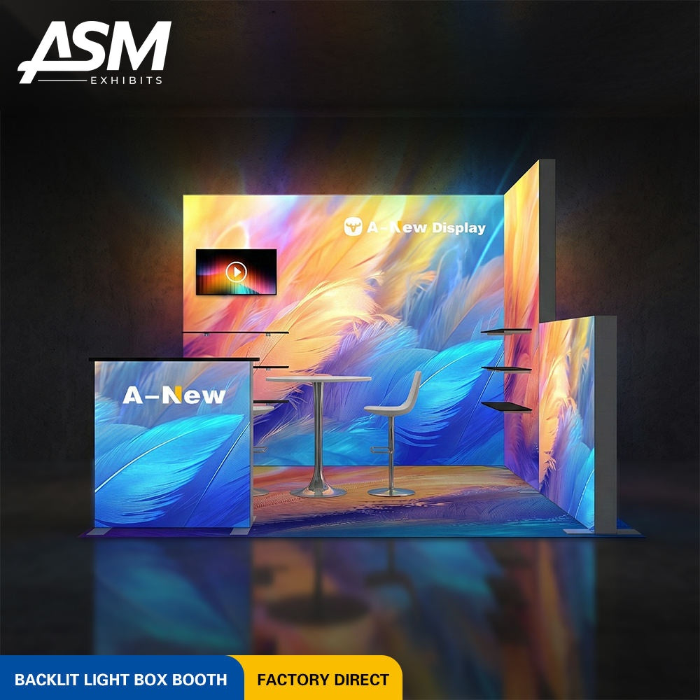 10x10ft Trade Show Booth Denver Colorado – view 1