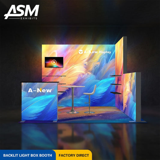 10x10ft Trade Show Booth Denver Colorado – view 1