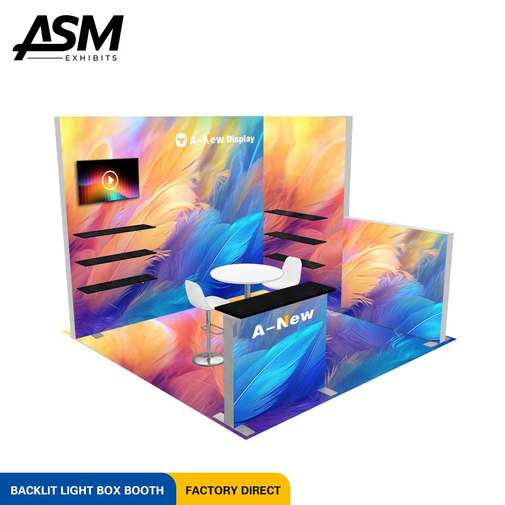 10x10ft Trade Show Booth Denver Colorado – view 2