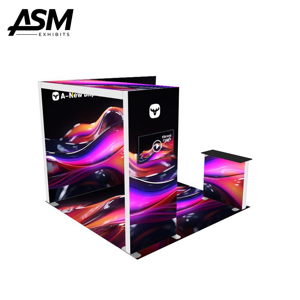 10x10ft Trade Show Booth Phoenix Arizona – view 3