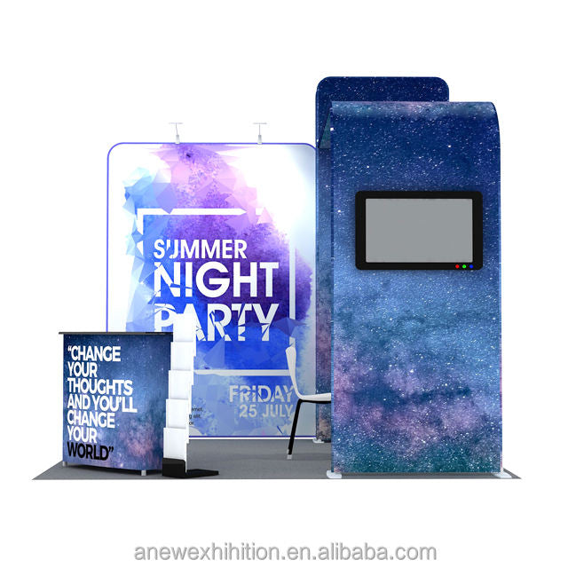 Custom 10x10ft Exhibition Booth Nashville TN – view 4