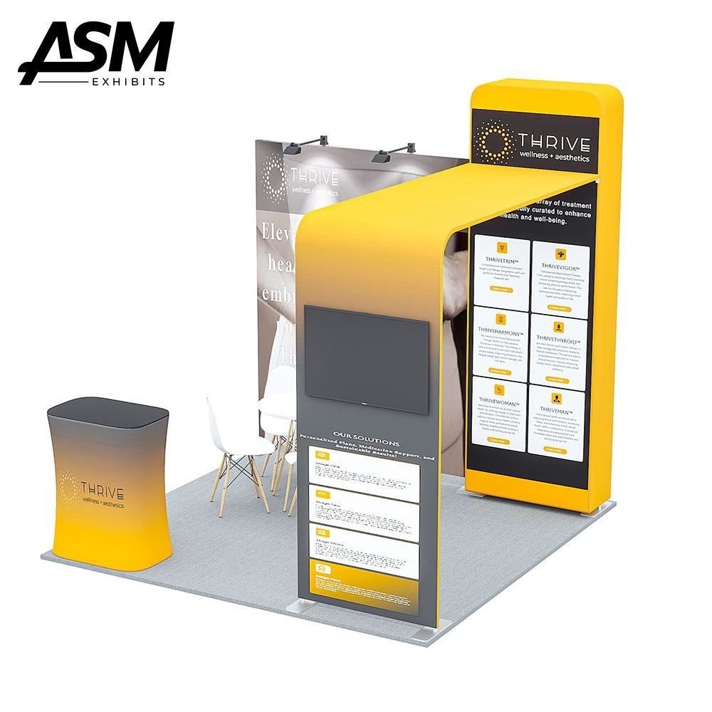 Custom 10x10ft Exhibition Booth Austin TX – view 3