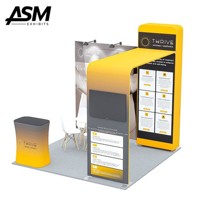 Custom 10x10ft Exhibition Booth Austin TX – view 3